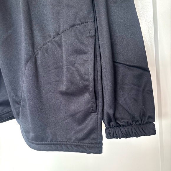 Vintage Black Olympic Committee USA Full Zip Lined Warm Up Track Jacket Size XL - Picture 8 of 16